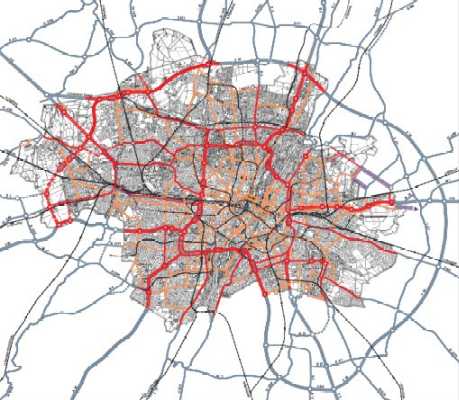 [Der Verkehrsentwicklungsplan des Hauptstraßennetzes für München - 2001]